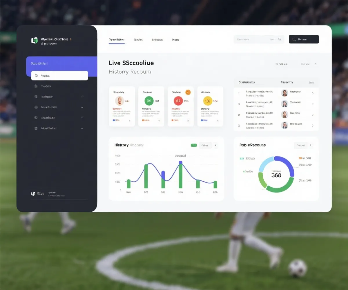 开奖时间与历史结果信息界面示意图